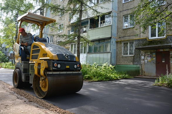 30 млн рублей потратят в 2025 году в Иванове на асфальтирование дворов 